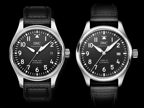 iwc mark xviii automatic|iwc mark xviii vs xx.